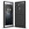 Flexi Slim Carbon Fibre Case for Sony Xperia XA2 Ultra - Brushed Black